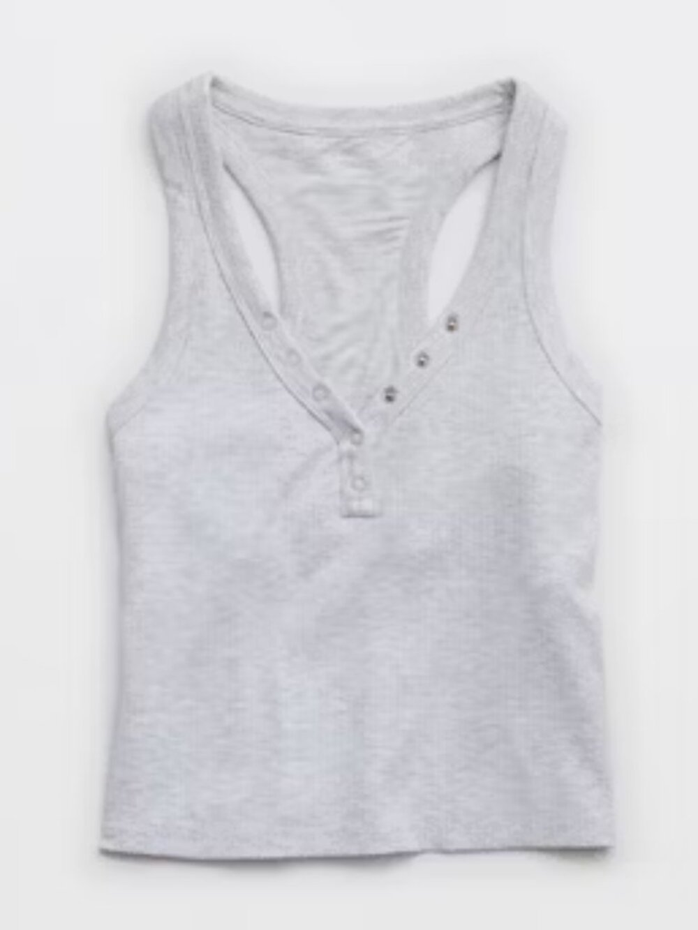 Aerie Offline Tank with Built in Bra in Grey